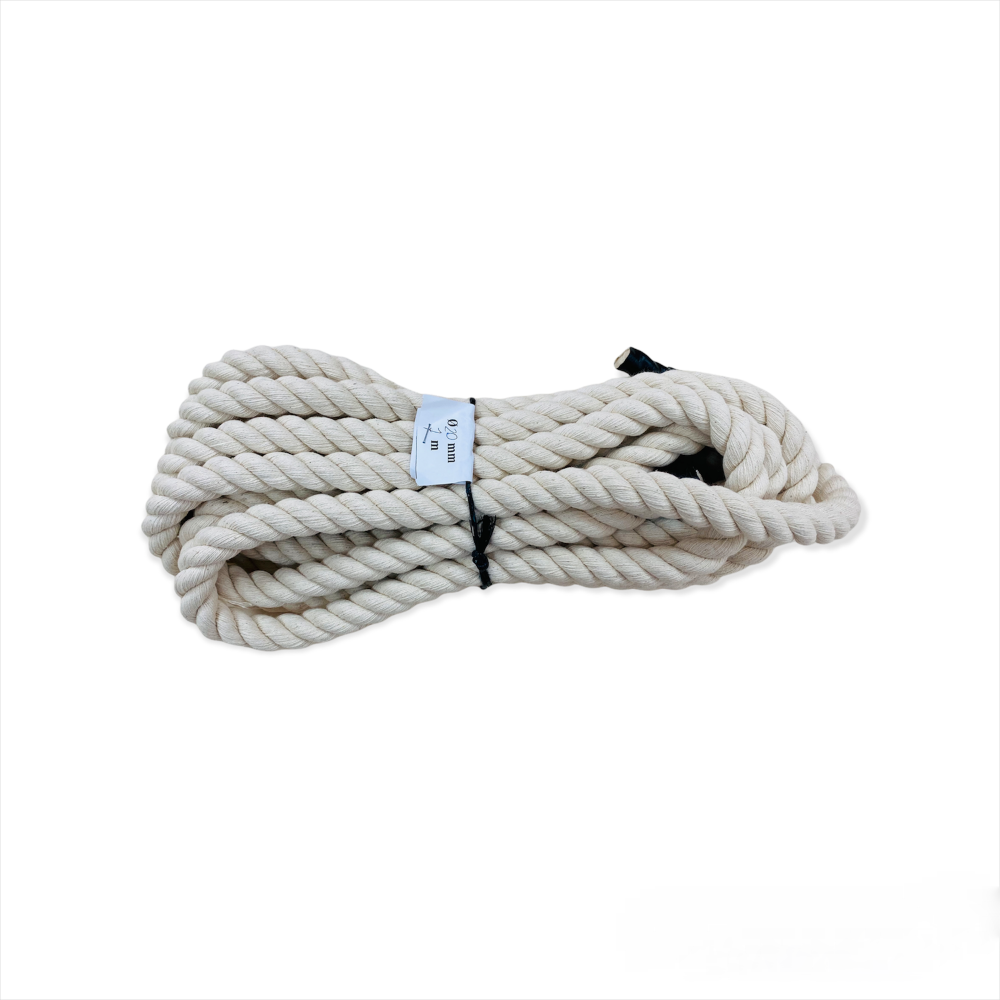 Cotton rope 20 mm - 10 meters