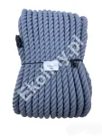 Cuerda de algodón gris 20 mm - 50 metros - 6